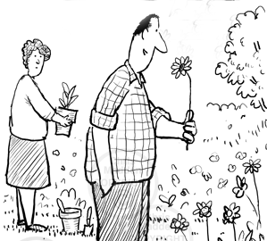 Best Jokes and Stories About The Dangerous Wife, Hilarious Joke Dangerous Wife, Comic Strips Dangerous Wife